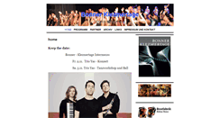 Desktop Screenshot of bonner-klezmertage.de